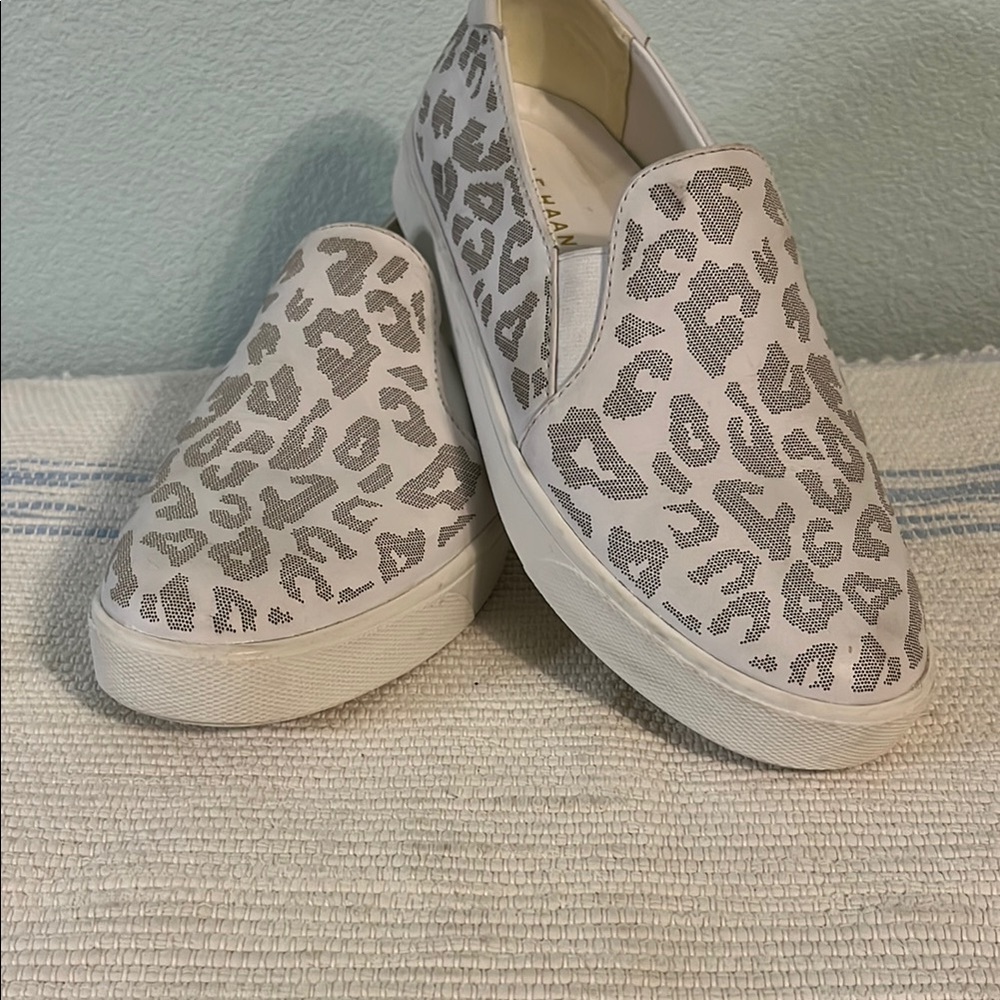 Cole Haan  Grandseries Women's Slip-On Animal Print Sneakers